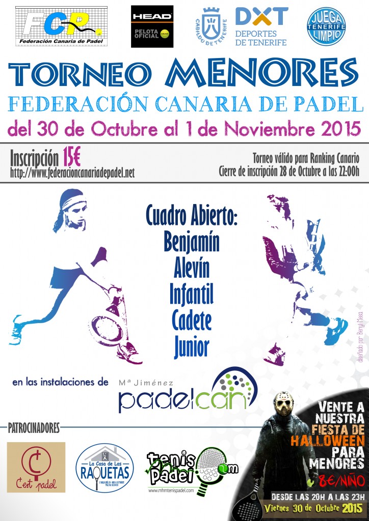 Torneo de Menores de la Federación Canaria de Padel